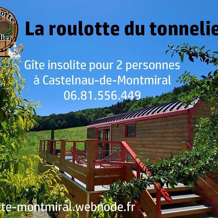 La Roulotte Du Tonnelier Villa Castelnau-de-Montmiral Exterior foto