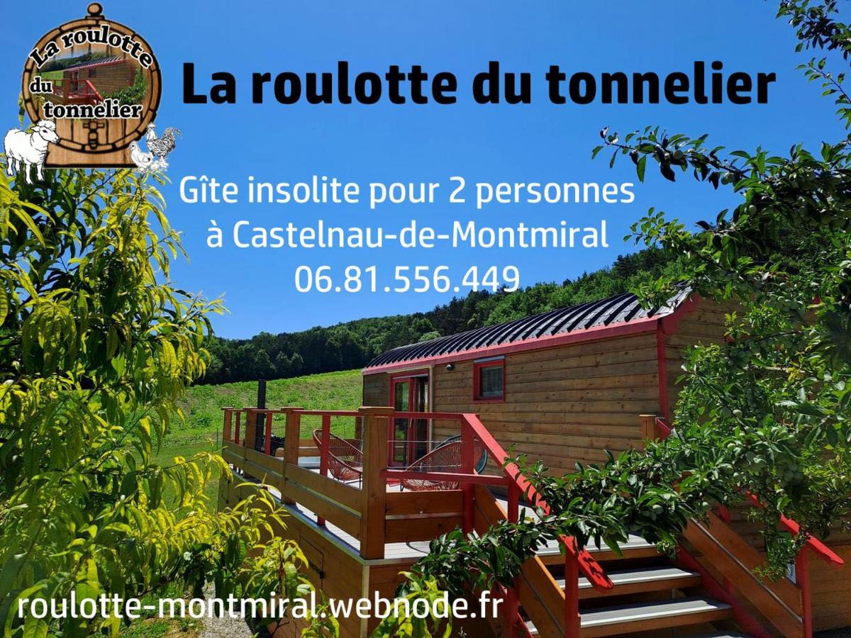 La Roulotte Du Tonnelier Villa Castelnau-de-Montmiral Exterior foto